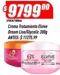 Elvive - Crema Tratamiento Dream Liso/Glycolic
