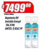 Off - Repelente Invisible Everyday