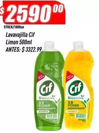 Cif - Lavavajilla Limon