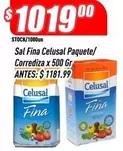 Celusal - Sal Fina Paquete/Corrediza