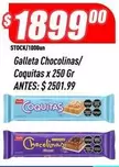 Terrabusi - Galleta Chocolinas/Coquitas