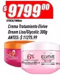 Elvive - Crema Tratamiento Dream Liso/Glycolic