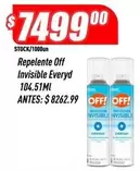 Off - Repelente Invisible Everyday