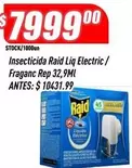 Raid - Insecticida Liq Electric / Fraganc Rep