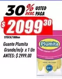 Plumita - Guante  Grande/m/p x 1 Un