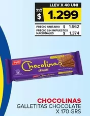 chocolinas - CHOCOLINAS GALLETITAS CHOCOLATE