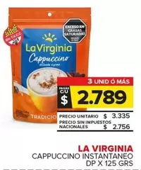 La Virginia - Cappuccino Instantaneo DP
