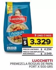 Lucchetti - PREMEZCLA ÑoQUIS DE PAPA FORT
