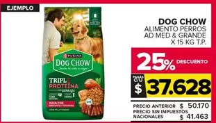 Dog Chow - ALIMENTO PERROS AD MED & GRANDE