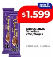 chocolinas - Galletitas