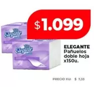 Elegante - Pañuelos doble hoja