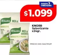 Knorr - Saborizante Ciboulette y Puerro