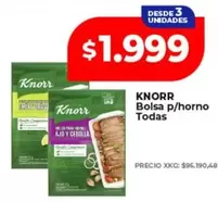 Knorr - Bolsa p/horno