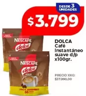 Nescafé - Café Instantáneo suave d/p