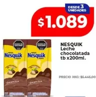 Nesquik - Leche chocolatada tb