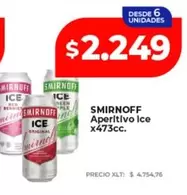Smirnoff - Aperitivo Ice