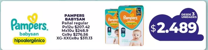 Pampers - Pañal regular