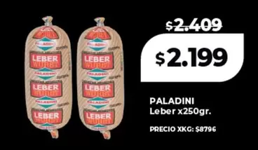 Paladini - Leber x250gr.