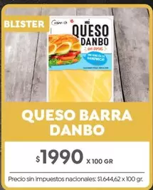 X$ - QUESO BARRA