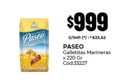 Paseo - Galletitas Marineras