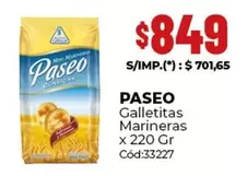 Paseo - Galletitas Marineras