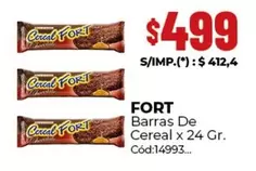 X$ - Barras De Cereal