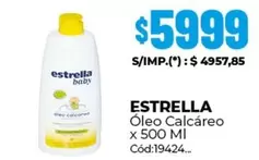 Estrella - Óleo Calcáreo x 500 MI Cód:19424