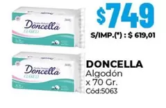 Doncella - Algodón x 70 Gr. Cód:5063