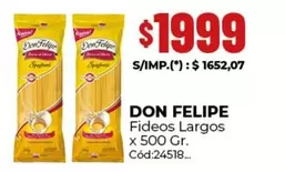 don Felipe - Fideos Largos