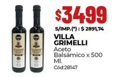 X$ - Aceto Bals0mico x 500 Ml. C0d:28147