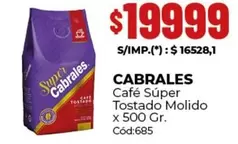 Cabrales - Café Súper Tostado Molido