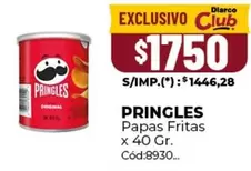 Pringles -  Papas Fritas