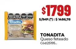 Tonadita - Queso feteado Cód:25195