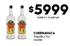 Cuernavaca - Tequila x 1Lt. Cód.4186