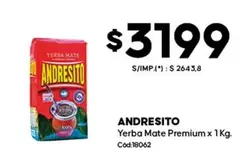 Andresito - Yerba Mate Premium x 1Kg. C

od:18062