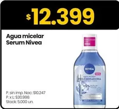 Nivea - Agua micelar Serum