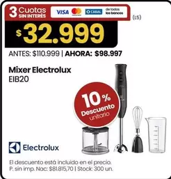 Electrolux - Mixer EIB20