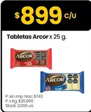 Arcor - Tabletas