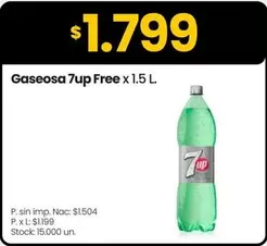 7Up - Gaseosa Free