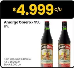 Amargo Obrero -  -