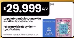 vida - La palabra mágica, una  escrita - El gran viaje de Lyniel