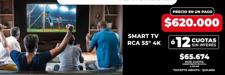RCA - SMART TV 55" 4K