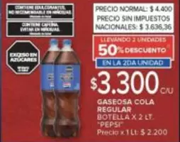 Pepsi - GASEOSA COLA REGULAR