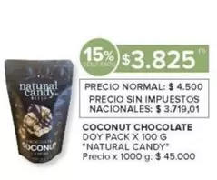 Candy - COCONUT CHOCOLATE DOY PACK