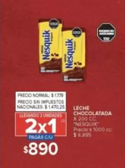 Nesquik - LECHE CHOCOLATADA