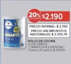 Gigante - ROLLO DE COCINA