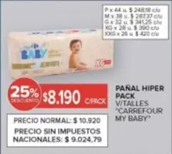 OB - PAÑAL HIPER PACK