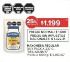 Hellmann's - MAYONESA REGULAR