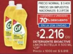 Cif - DETERGENTE BIOACTIVE LIMON