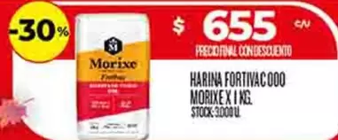 Morixe - HARINA FORTIVAC ODO